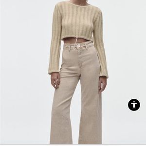 Zara “The Marine Straight” Pant sz 6